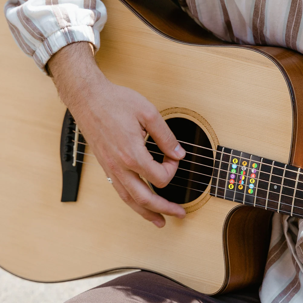 8pcs Pvc Fretboard Stickers Fingerboard Notes Markers Learning Guide Labels For Beginners Guitar Neck Fretboard Note Stickers
8pcs Pvc Fretboard Stickers Fingerboard Notes Markers Learning Guide Labels For Beginners Guitar Neck Fretboard Note Stickers