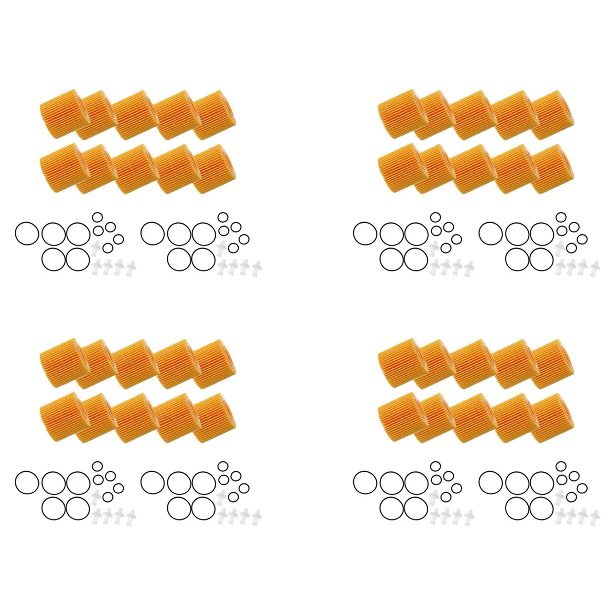 40Pcs Car Engine Oil Filters for Toyota C-HR 2018 2019 2.0L Pontiac Vibe 2009-2010 Corolla Prius 1.8L Filters 04152YZZA6
40Pcs Car Engine Oil Filters for Toyota C-HR 2018 2019 2.0L Pontiac Vibe 2009-2010 Corolla Prius 1.8L Filters 04152YZZA6