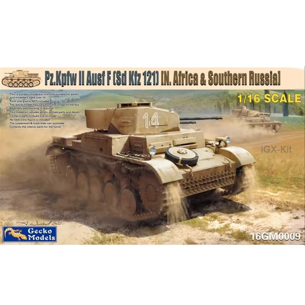 Gecko 16GM0009 Масштаб 1/16 Pzkpfw II Sd Kfz 121 Ausf F Танк Строительство Хобби Ремесло Игрушка Пластиковая сборка Модель Комплект
Gecko 16GM0009 Масштаб 1/16 Pzkpfw II Sd Kfz 121 Ausf F Танк Строительство Хобби Ремесло Игрушка Пластиковая сборка Модель Комплект