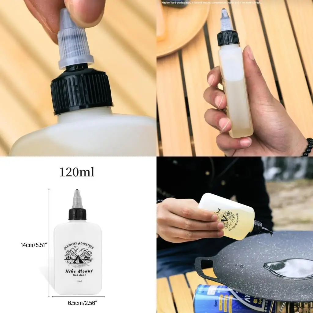 Y1UC Squeeze Oil Bottle Liquid Condiment Container Oil Dispenser Bottle for Camping
Y1UC Squeeze Oil Bottle Liquid Condiment Container Oil Dispenser Bottle for Camping