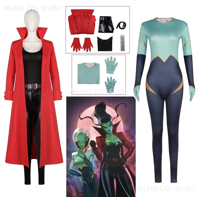 Fancy Dress The Bride Lady Frankenstein Cosplay Women Clothing TV Biological Cos Commando Costume Adult Woman Red Trench Coat
Fancy Dress The Bride Lady Frankenstein Cosplay Women Clothing TV Biological Cos Commando Costume Adult Woman Red Trench Coat
