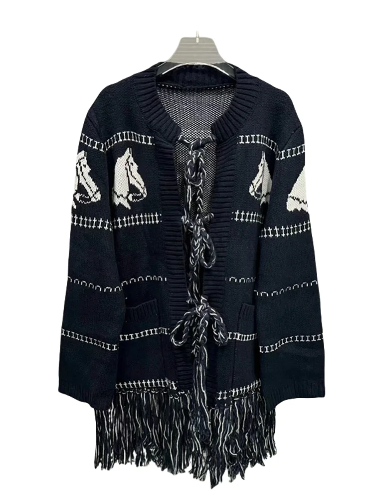 Autumn New American Retro Spicy Girl Style Loose and Slim Versatile Splicing Design Sense Long Sleeve Sweater Women's Trendy
Autumn New American Retro Spicy Girl Style Loose and Slim Versatile Splicing Design Sense Long Sleeve Sweater Women's Trendy