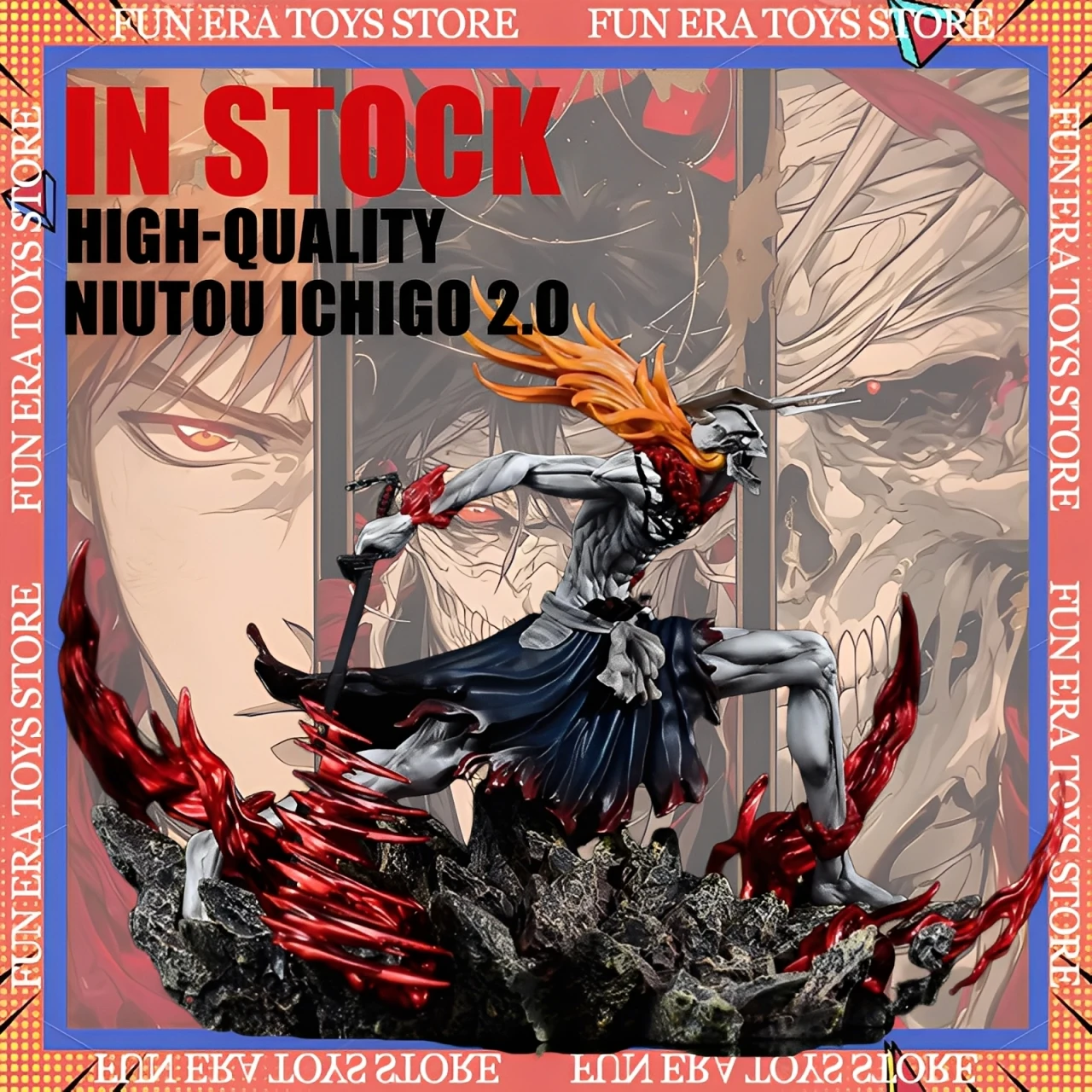 Фигурка аниме серии Death God Niutou Ichigo 2.0 Анимационная фигурка GK Модель Коллекционная модель Статуя Игрушка из ПВХ Подарки В наличии Новый
Фигурка аниме серии Death God Niutou Ichigo 2.0 Анимационная фигурка GK Модель Коллекционная модель Статуя Игрушка из ПВХ Подарки В наличии Новый