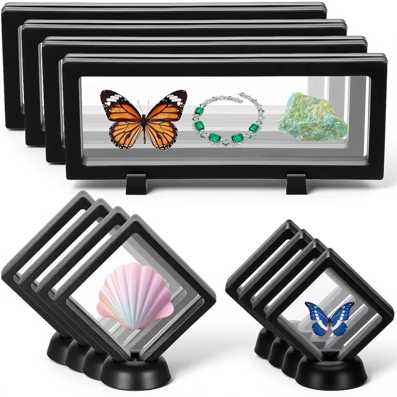 CYL-12Pcs 3D Floating Display Stand, Floating Frame,Black Seal Display Frame,Transparent Jewelry Storage Frames,For Jewelry
CYL-12Pcs 3D Floating Display Stand, Floating Frame,Black Seal Display Frame,Transparent Jewelry Storage Frames,For Jewelry