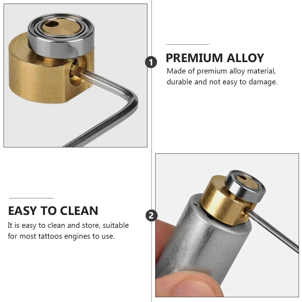 2pcs Iron Ring Wheel Set For Tattoo Machines Adjustable Rotary Cam Replacement Durable Alloy 1.5Mm Hexagon Wrench
2pcs Iron Ring Wheel Set For Tattoo Machines Adjustable Rotary Cam Replacement Durable Alloy 1.5Mm Hexagon Wrench