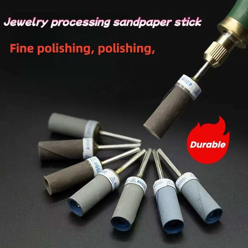 2.35mm Shank 120 - 7000# Sandpaper Sticks, Mirror Polishing Grinding Bits for Jewelry Metal, Rotary Electric Grinder Accessories
2.35mm Shank 120 - 7000# Sandpaper Sticks, Mirror Polishing Grinding Bits for Jewelry Metal, Rotary Electric Grinder Accessories