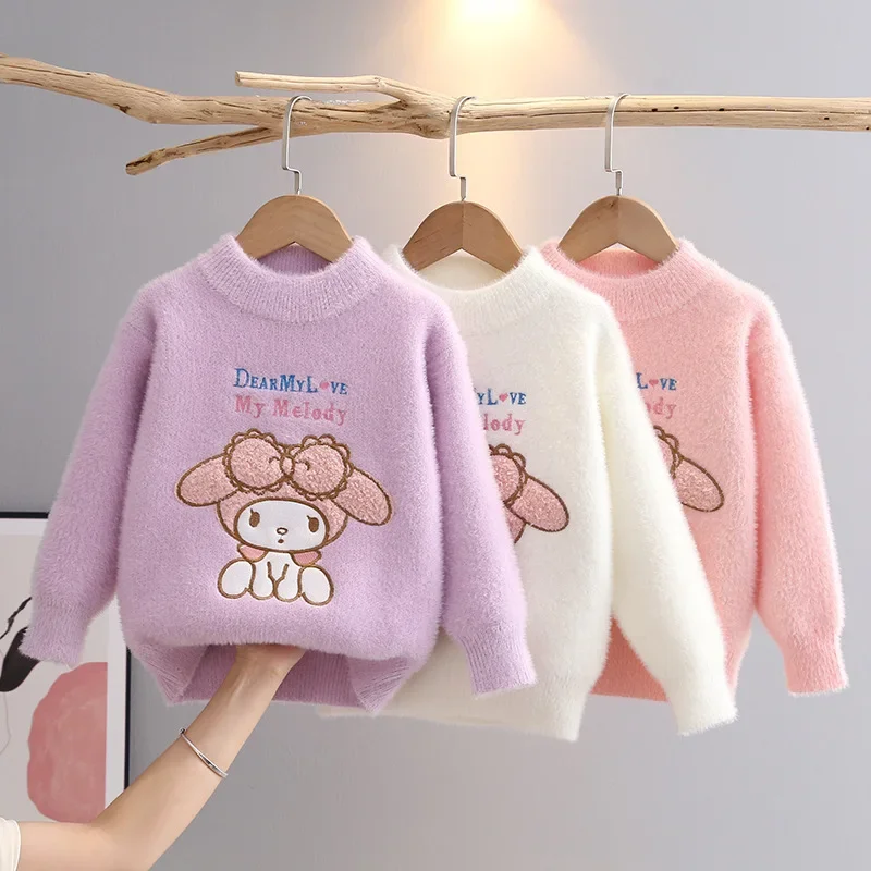 Toddler Girls Cashmere Sweater Winter Children Plush Warm High Quality Clothes 3-10Years Kids Toddler Cartoon Pink Sweater
Toddler Girls Cashmere Sweater Winter Children Plush Warm High Quality Clothes 3-10Years Kids Toddler Cartoon Pink Sweater