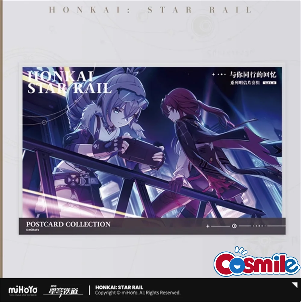 Cosmile Official Game Honkai: Star Rail Postcard Photo Newspaper Collection Paper Gift Card 34pcs Anime Cosplay
Cosmile Official Game Honkai: Star Rail Postcard Photo Newspaper Collection Paper Gift Card 34pcs Anime Cosplay