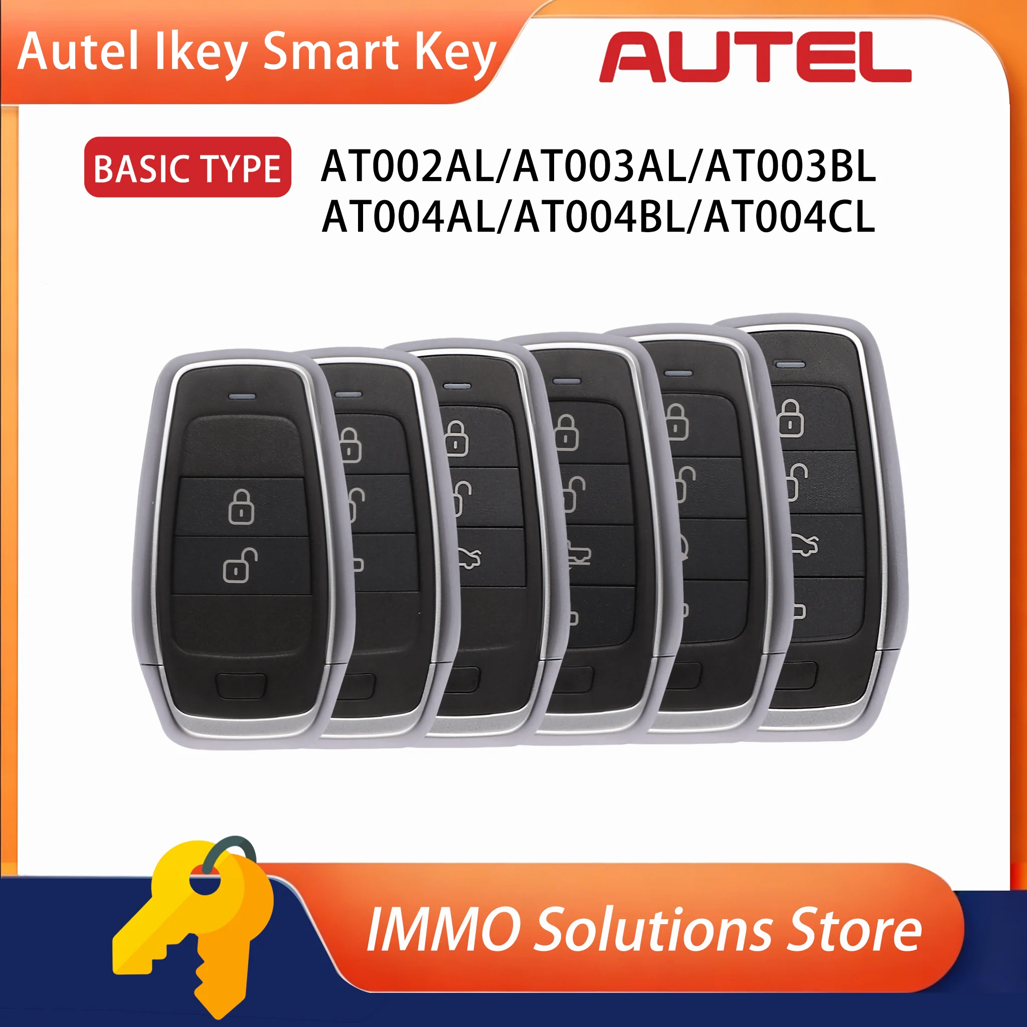 Autel Ikey Smart Key AT002AL AT003AL AT003BL AT004AL AT004BL AT004CL for MaxiIM KM100 IM508 IM608 PRO
Autel Ikey Smart Key AT002AL AT003AL AT003BL AT004AL AT004BL AT004CL for MaxiIM KM100 IM508 IM608 PRO