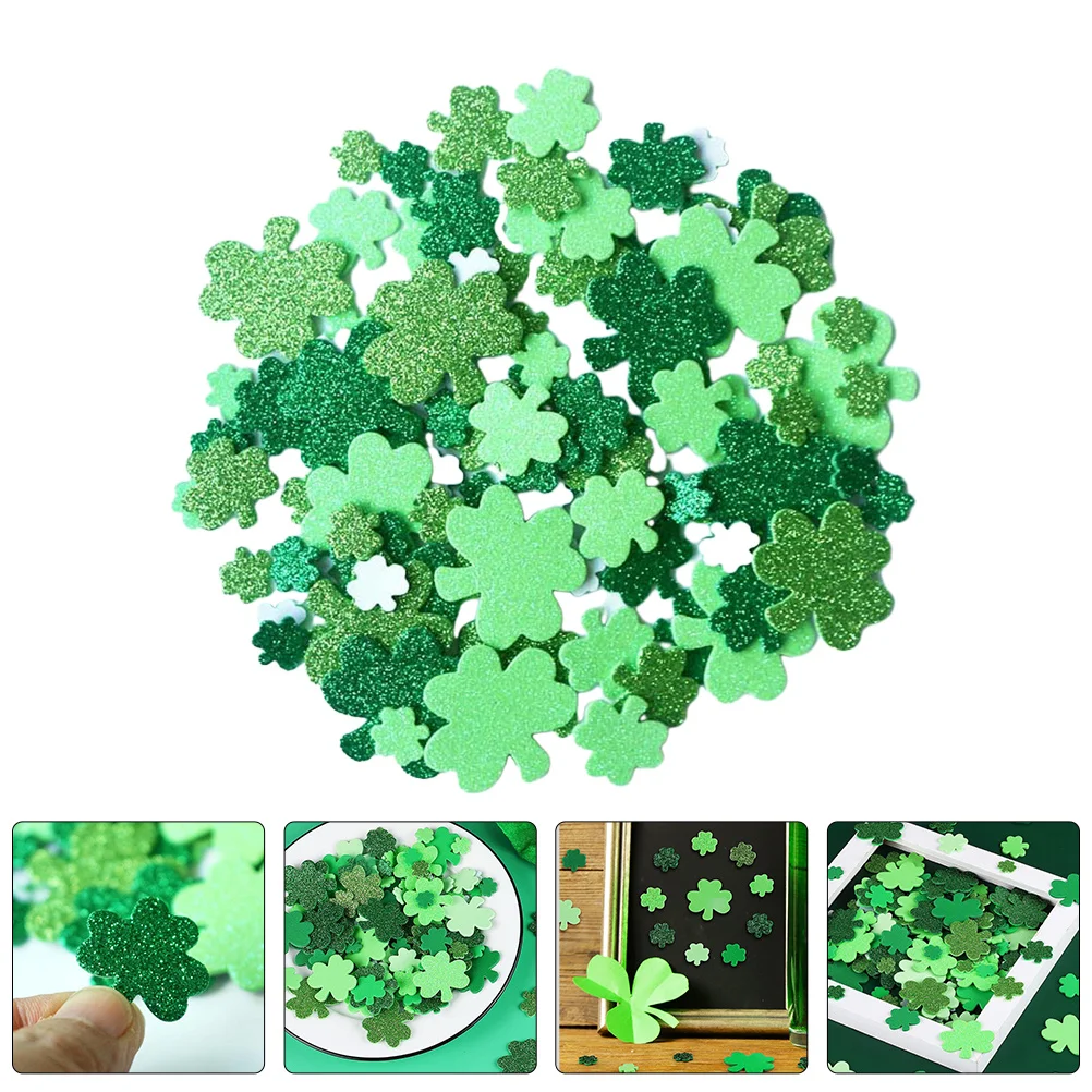 3 Bags Shamrock Stickers Eva Adhesive St Patrick's Day Stickers Party Wall DIY Decorative Shamrock Decals Adhesiveshamrock
3 Bags Shamrock Stickers Eva Adhesive St Patrick's Day Stickers Party Wall DIY Decorative Shamrock Decals Adhesiveshamrock