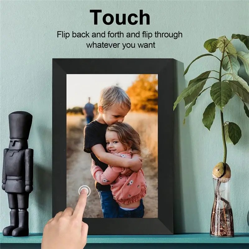 10.1 Inch Smart WiFi Digital Photo Frame 1280X800 IPS LCD Touch Screen, Auto-Rotate Portrait and Landscape - US Plug
10.1 Inch Smart WiFi Digital Photo Frame 1280X800 IPS LCD Touch Screen, Auto-Rotate Portrait and Landscape - US Plug