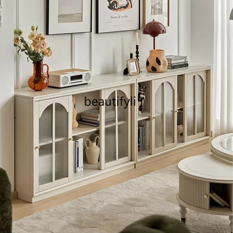 French Cream Wind Solid Wood TV Cabinet Combination Dining Side Cabinet Living Room Storage Wine Cabinet
French Cream Wind Solid Wood TV Cabinet Combination Dining Side Cabinet Living Room Storage Wine Cabinet