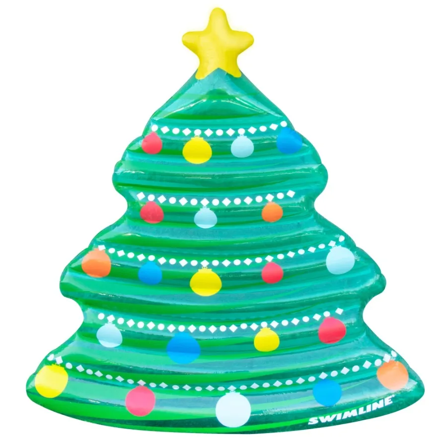 70" Christmas Tree Inflatable Pool Mattress Raft
70" Christmas Tree Inflatable Pool Mattress Raft