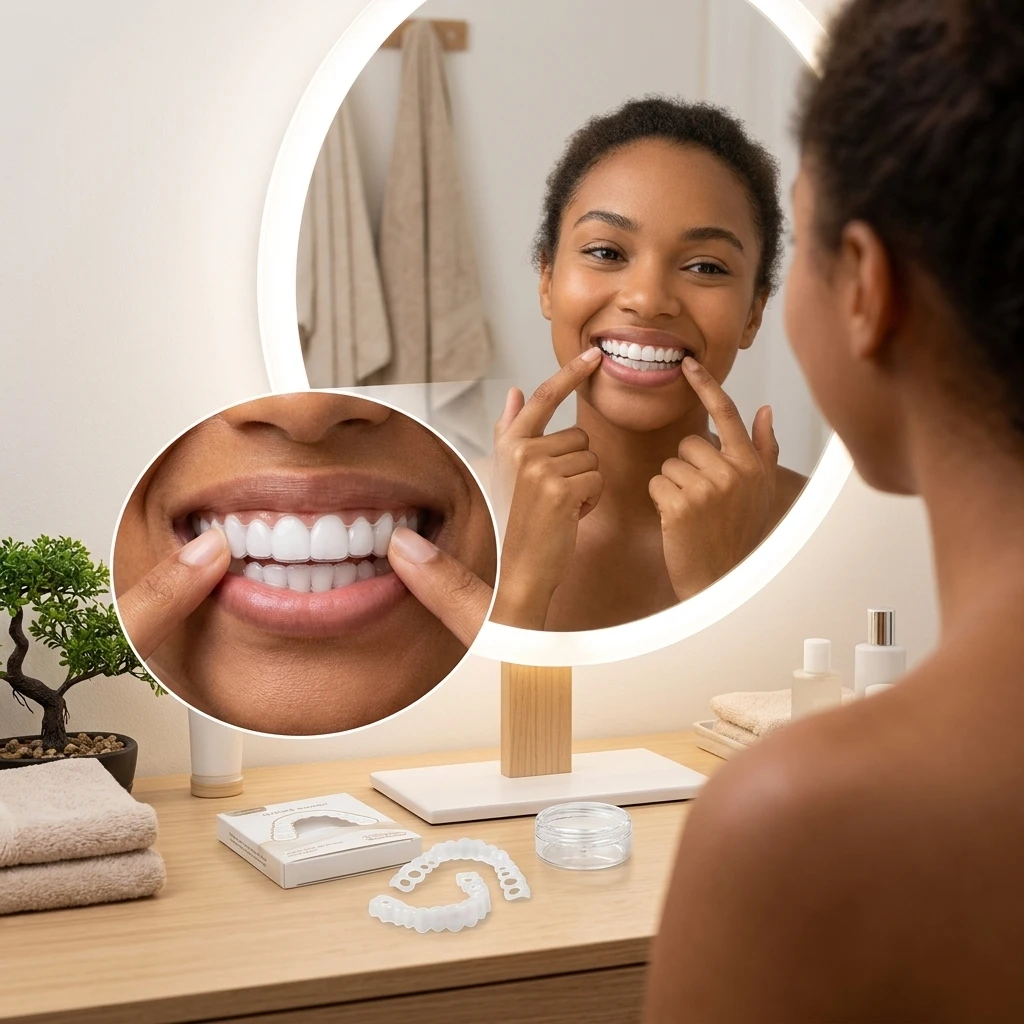 Chart Cosmetic Teeth Cover Reusable Comfort Fit Temporary Dentures Instant Smile Whitening Veneers ck848
Chart Cosmetic Teeth Cover Reusable Comfort Fit Temporary Dentures Instant Smile Whitening Veneers ck848