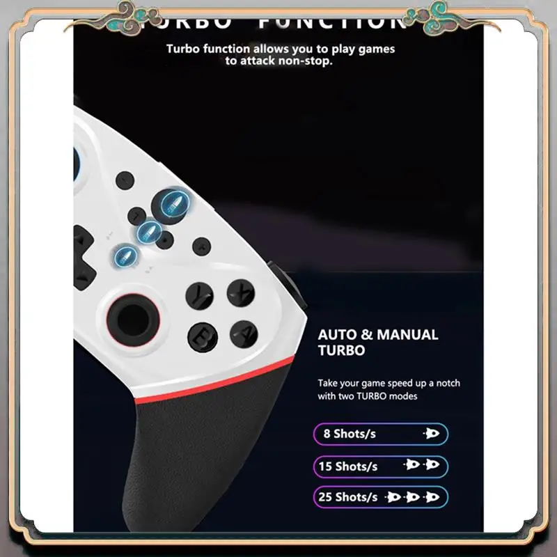 Durable For Android PC 360 Steam TV Box Switch Wireless Bluetooth Multifunction Convenient Practical Gamepad, White Durable Easy
Durable For Android PC 360 Steam TV Box Switch Wireless Bluetooth Multifunction Convenient Practical Gamepad, White Durable Easy