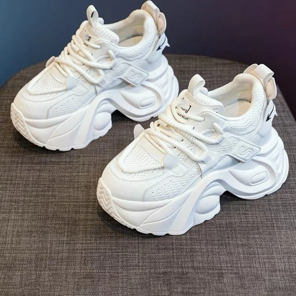 Women's 2026 Thick soled Dad Shoes Summer New Style Hollow out Breathable Mesh Fashion Versatile Height Increasing Women's Shoes
Women's 2026 Thick soled Dad Shoes Summer New Style Hollow out Breathable Mesh Fashion Versatile Height Increasing Women's Shoes