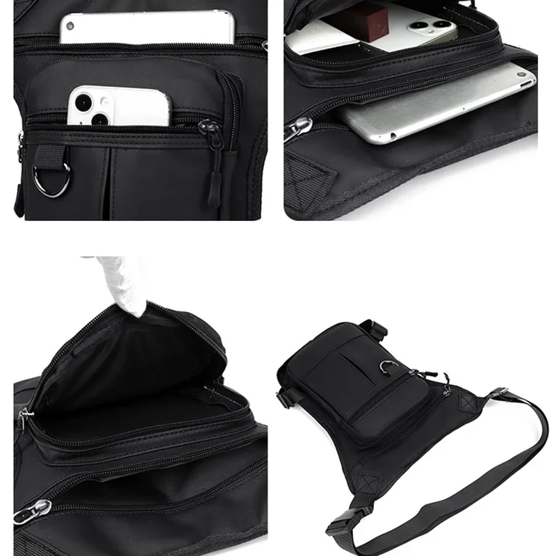 Tactical Waterproof Motorcycle Waist Leg Bag Mens Hip Bum Pack for Riding Outdoor Travel and Casual Use
Tactical Waterproof Motorcycle Waist Leg Bag Mens Hip Bum Pack for Riding Outdoor Travel and Casual Use