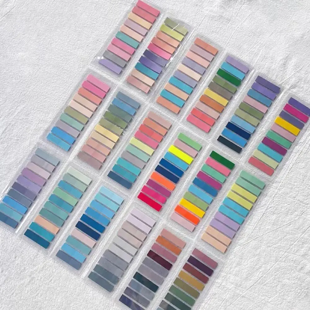 Self Adhesive Index Tabs Set Waterproof Multi Color Page Marker Tabs Transparent PET Morandi Sticky Notes Stationary
Self Adhesive Index Tabs Set Waterproof Multi Color Page Marker Tabs Transparent PET Morandi Sticky Notes Stationary