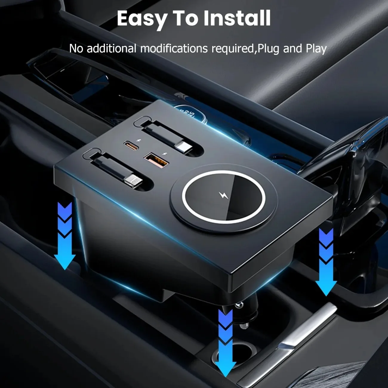 Fast-Charging USB Hub For Volvo XC60 XC90 S60 S90 V60 V90 not for 2026 Car Docking Station Wireless Charging Holde
Fast-Charging USB Hub For Volvo XC60 XC90 S60 S90 V60 V90 not for 2026 Car Docking Station Wireless Charging Holde