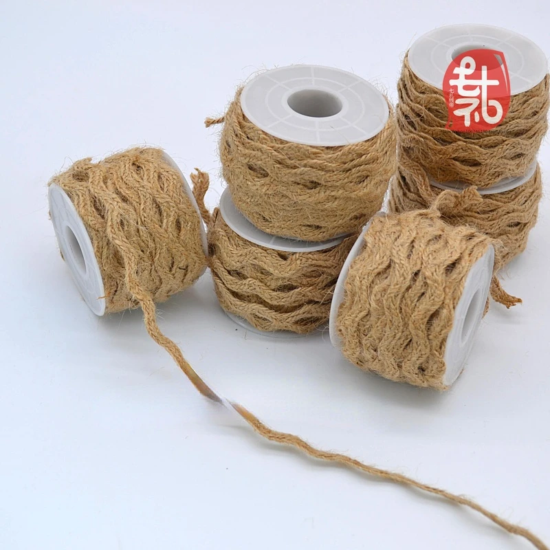 Jute Rope 5MM Wave Flat Hemp Sailor with Hemp DIY Handmade Accessories Wedding Packaging
Jute Rope 5MM Wave Flat Hemp Sailor with Hemp DIY Handmade Accessories Wedding Packaging