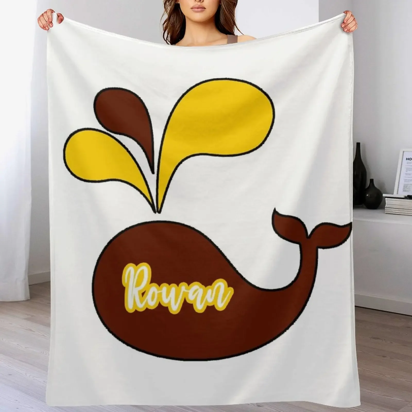 Rowan Whale Throw Blanket Soft Bedroom Blanket for Night Sleeping
Rowan Whale Throw Blanket Soft Bedroom Blanket for Night Sleeping