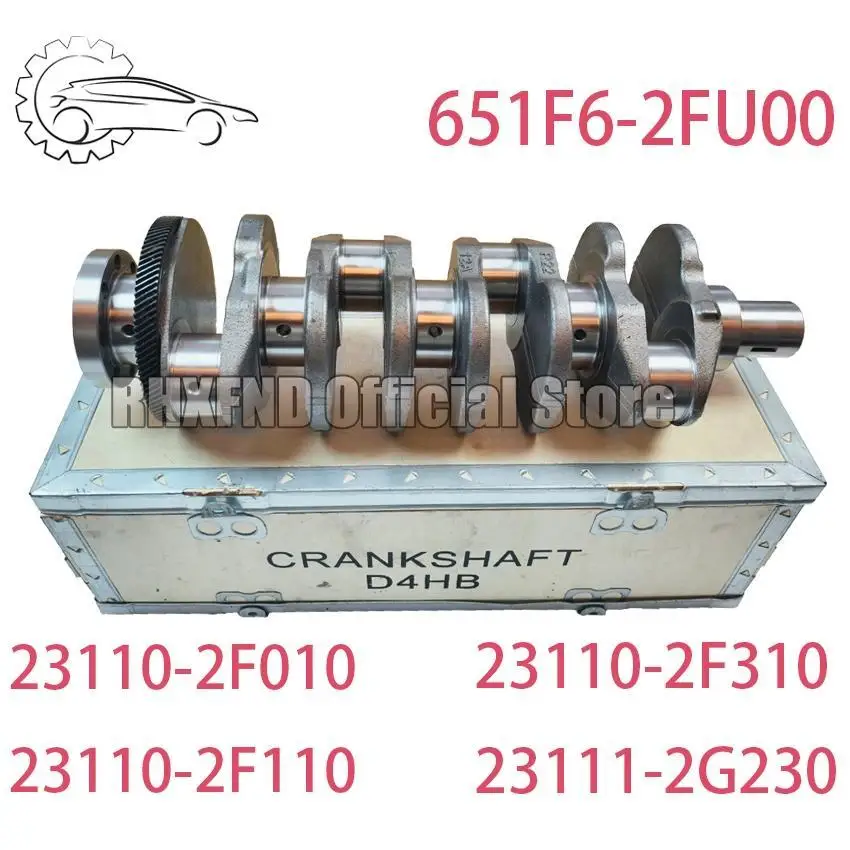 Двигатель D4HB коленчатый вал 651F6 - 2FU00 651F62FU00 23110 - 2F110 231102F110 для современного Santana FE 2.2L 2.2 CRDI
Двигатель D4HB коленчатый вал 651F6 - 2FU00 651F62FU00 23110 - 2F110 231102F110 для современного Santana FE 2.2L 2.2 CRDI