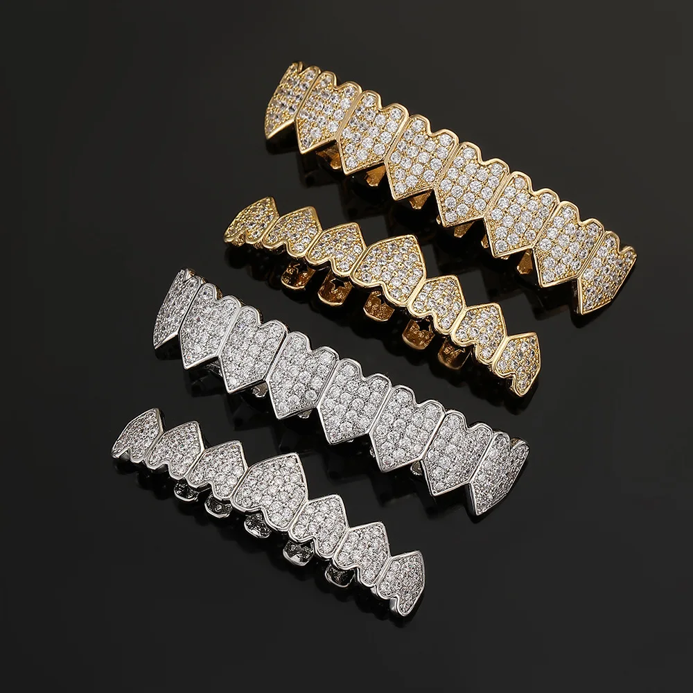 Full Cubic Zircon Teeth Grillz Hip Hop Heart-shaped Splicing 6 Teeth Decoration for Women Men Body Jewelry
Full Cubic Zircon Teeth Grillz Hip Hop Heart-shaped Splicing 6 Teeth Decoration for Women Men Body Jewelry