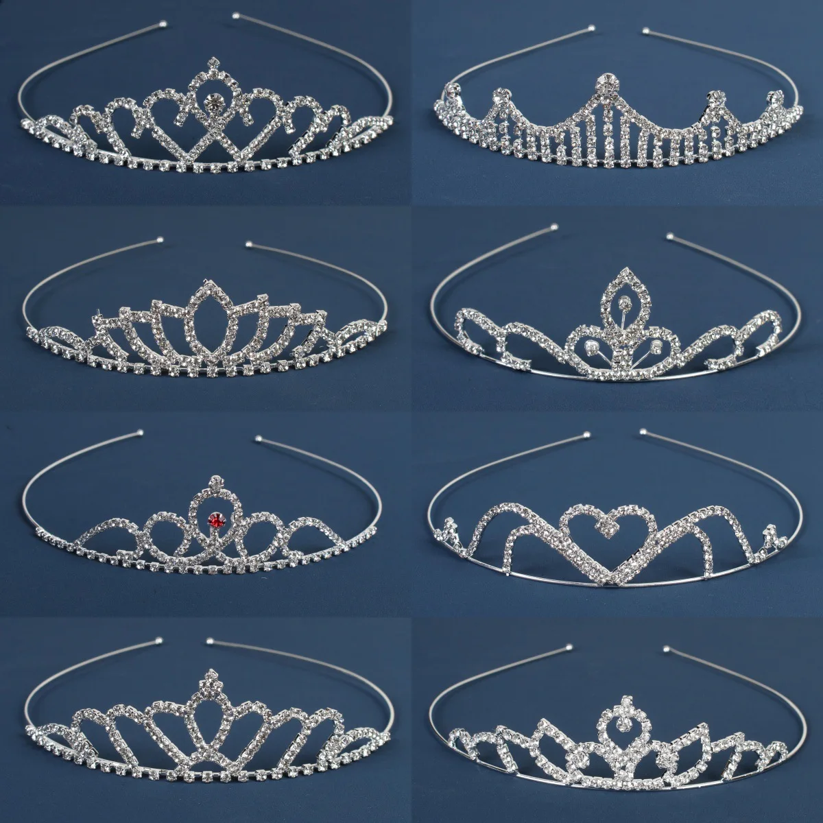 Cute Kid Princess Tiara and Crown Crystal Headband Bride Rhinestone Crown Wedding Birthday Party Headdress Girls Fashion Jewelry
Cute Kid Princess Tiara and Crown Crystal Headband Bride Rhinestone Crown Wedding Birthday Party Headdress Girls Fashion Jewelry