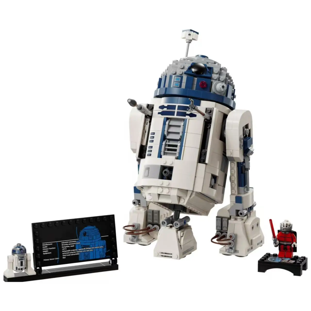 Набор для сборки робота-космонавта R2-D2 (1050 деталей), совместимый с конструкторами DIY, игрушки для детей и взрослых, подарки на праздники и дни рождения
Набор для сборки робота-космонавта R2-D2 (1050 деталей), совместимый с конструкторами DIY, игрушки для детей и взрослых, подарки на праздники и дни рождения