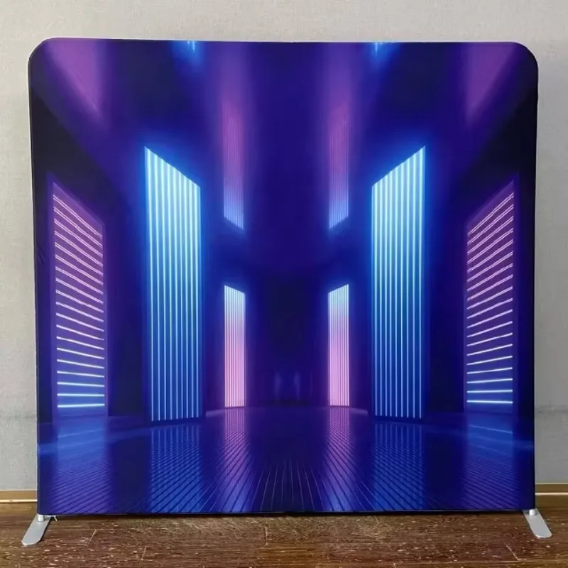 Индивидуальный дизайн, прямой фон, подставка, натяжная ткань, алюминиевый сплав для свадебных фонов, день рождения, торговое шоу
Индивидуальный дизайн, прямой фон, подставка, натяжная ткань, алюминиевый сплав для свадебных фонов, день рождения, торговое шоу