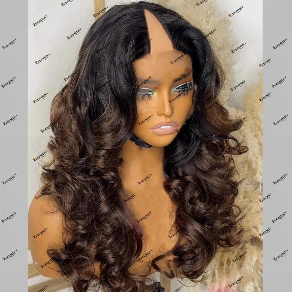 Glueless Easy Wear Cheap Machine Made Ombre Brown V Part Human Hair Wig Indian Remy Hair Bouncy Wave U Part Wig for Black Women
Glueless Easy Wear Cheap Machine Made Ombre Brown V Part Human Hair Wig Indian Remy Hair Bouncy Wave U Part Wig for Black Women