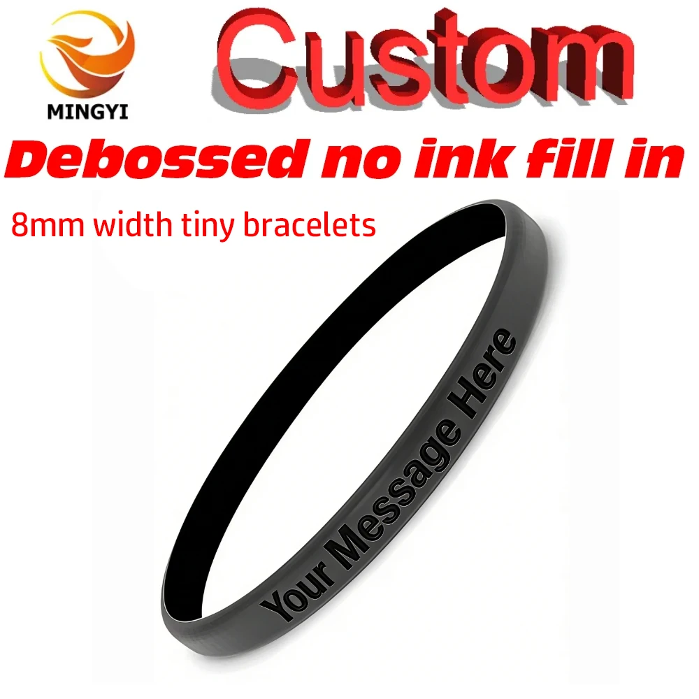 1 шт. силиконовый браслет шириной 8 мм с тиснением без надписей, настраиваемый под заказ с логотипом, ID, SOS, гравировкой, для вечеринок
1 шт. силиконовый браслет шириной 8 мм с тиснением без надписей, настраиваемый под заказ с логотипом, ID, SOS, гравировкой, для вечеринок