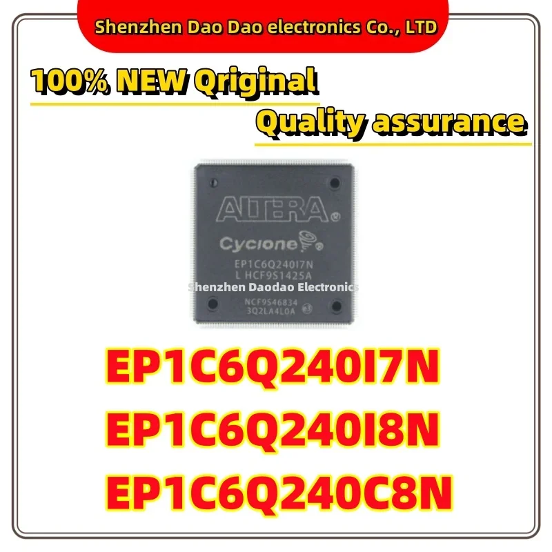 EP1C6Q240I7N EP1C6Q240I8N EP1C6Q240C8N 240-BFQFP Field programmable gate array IC chip new original
EP1C6Q240I7N EP1C6Q240I8N EP1C6Q240C8N 240-BFQFP Field programmable gate array IC chip new original