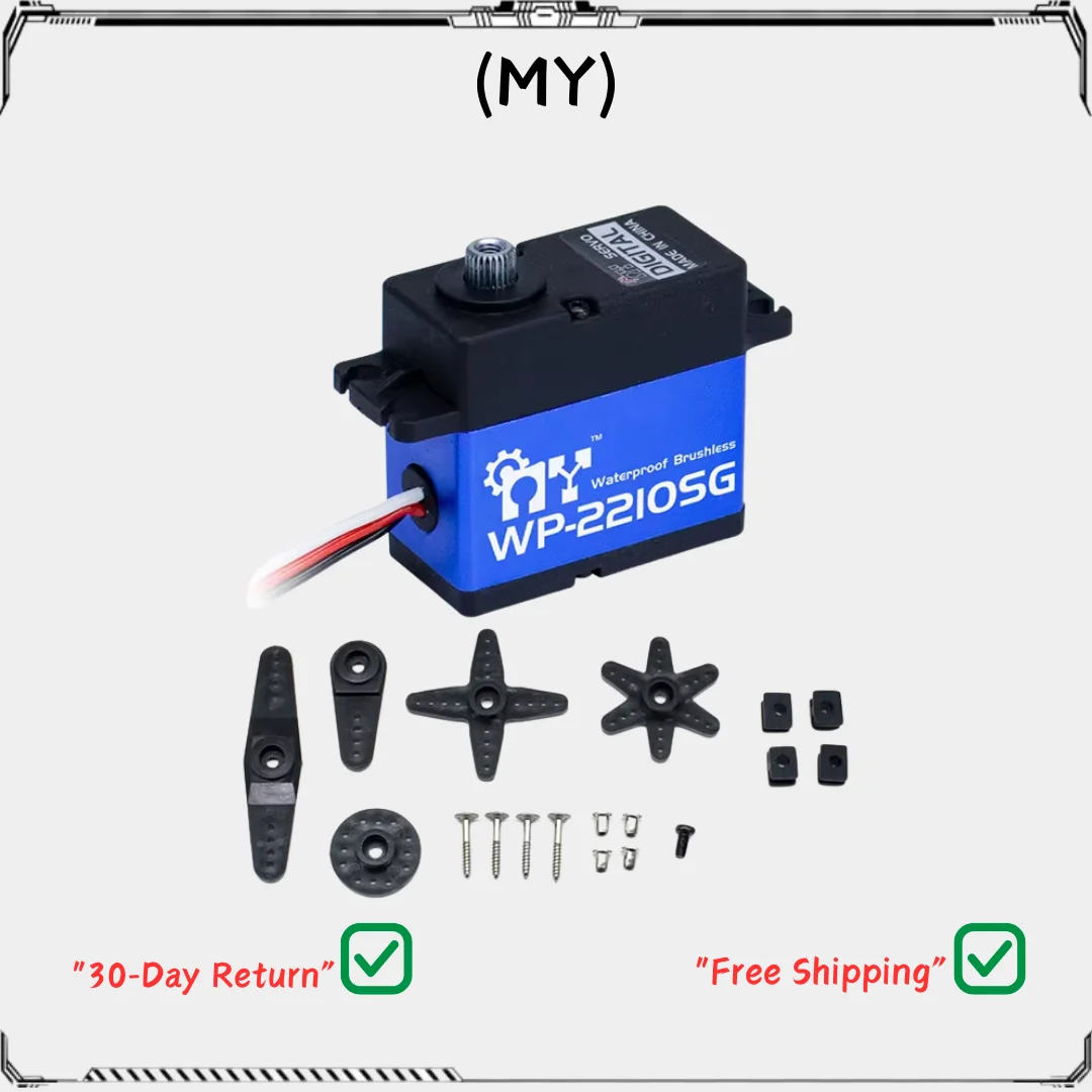 OverShoot MY Servo WP-2210SG 7,4 В 36 кг Титановые шестерни Бессердечный стандартный цифровой сервопривод для вертолета Радиоуправляемые детали
OverShoot MY Servo WP-2210SG 7,4 В 36 кг Титановые шестерни Бессердечный стандартный цифровой сервопривод для вертолета Радиоуправляемые детали