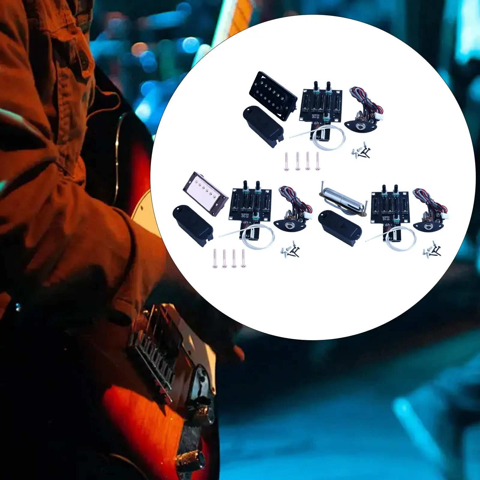 Professional Guitar Pickup Preamp Amplifier with Volume Control for Electric and Acoustic Guitar Maintenance
Professional Guitar Pickup Preamp Amplifier with Volume Control for Electric and Acoustic Guitar Maintenance