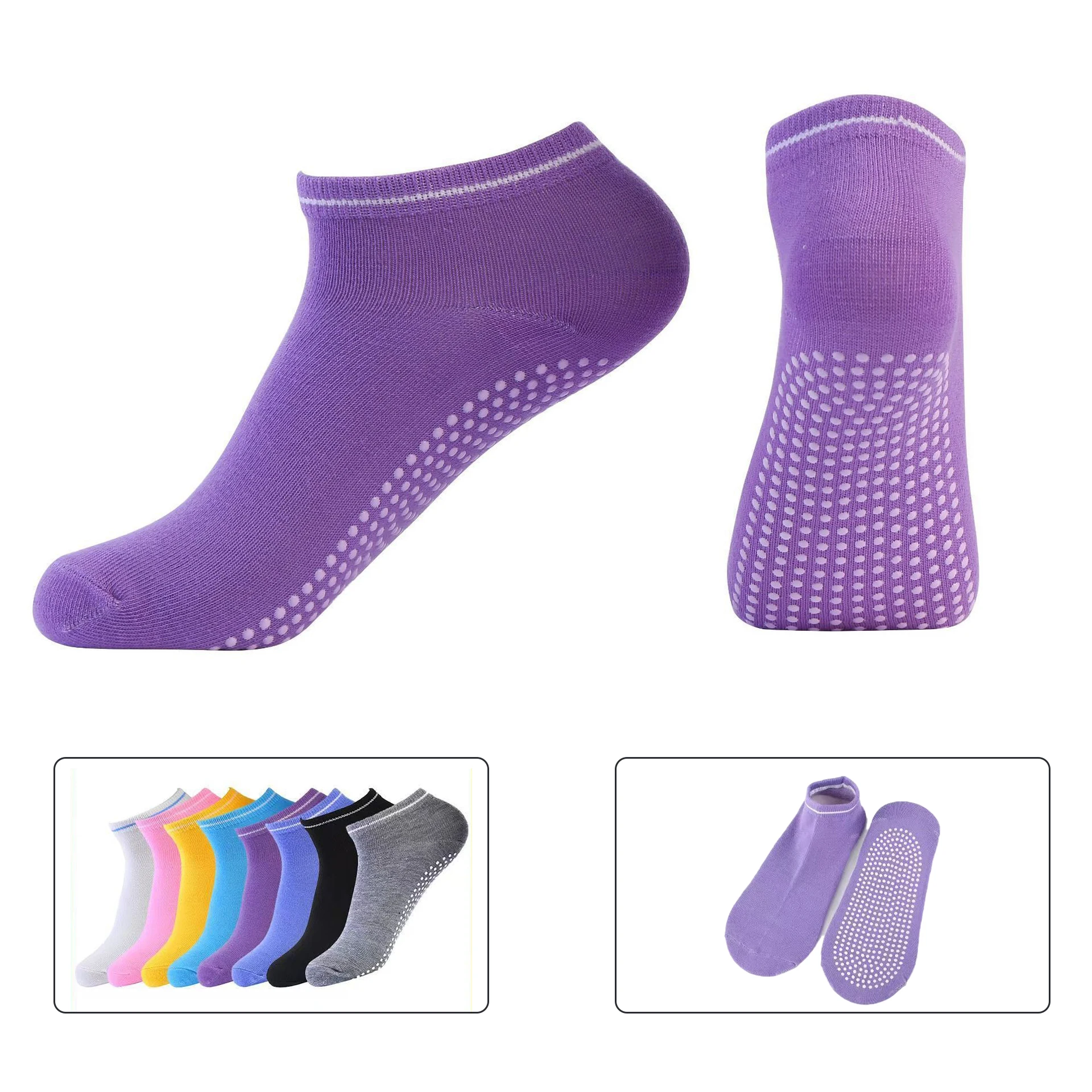 Женские носки, нескользящие носки для пилатеса и йоги с двойными полосками, нескользящие носки для тренировок, балета, спортивных носков 
Женские носки, нескользящие носки для пилатеса и йоги с двойными полосками, нескользящие носки для тренировок, балета, спортивных носков