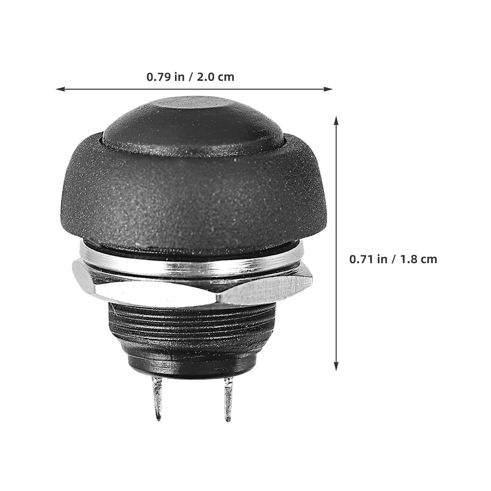 5Pcs Latching Push Button Switch Waterproof Durable Metal Plastic for Indoor Outdoor Use Replacement Latching Push Button Switch 
5Pcs Latching Push Button Switch Waterproof Durable Metal Plastic for Indoor Outdoor Use Replacement Latching Push Button Switch