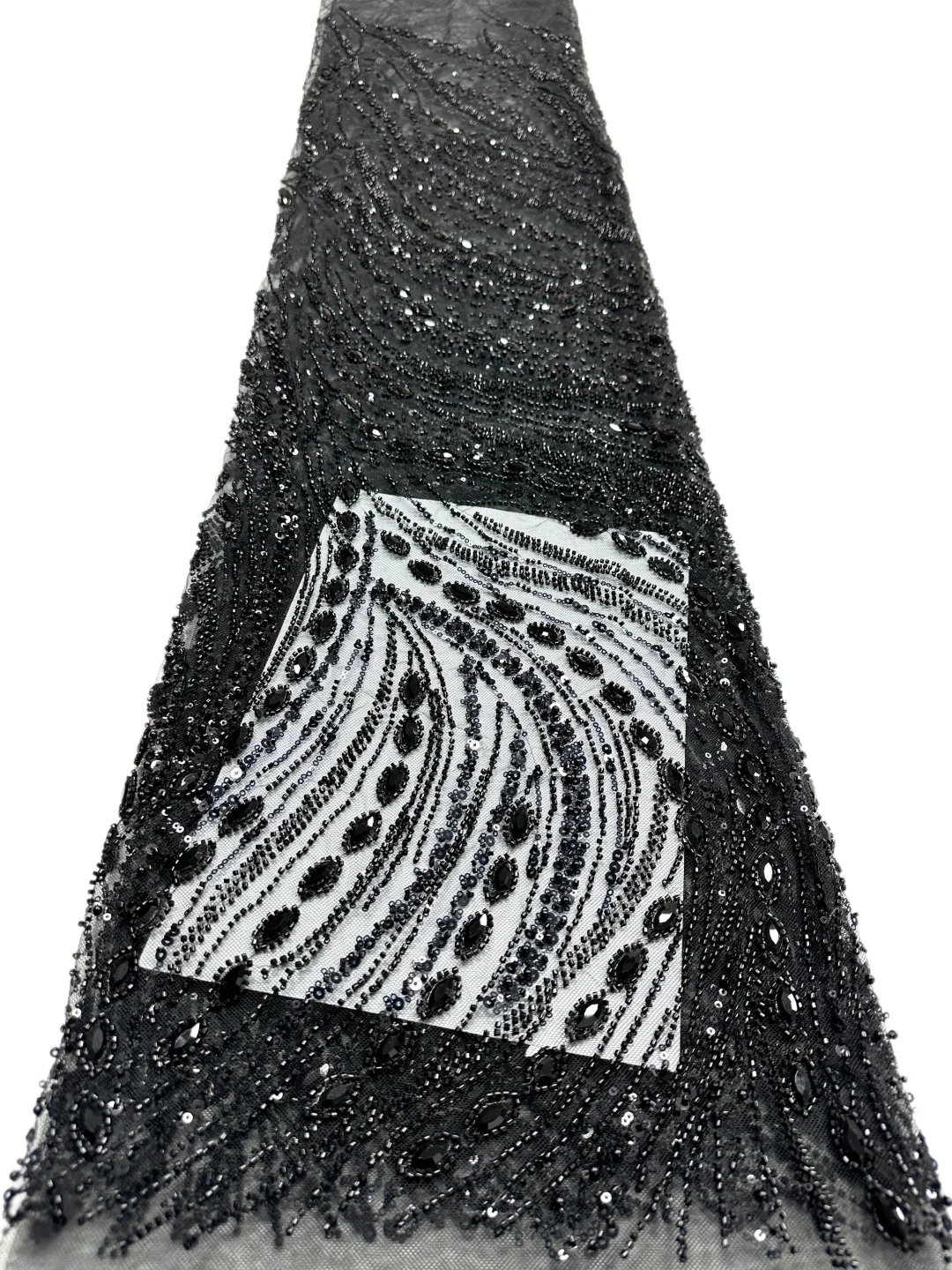 African Bridal Lace Fabric with Sequins Beaded Embroidery High Quality French Tulle for Wedding Groom Nigerian Style
African Bridal Lace Fabric with Sequins Beaded Embroidery High Quality French Tulle for Wedding Groom Nigerian Style