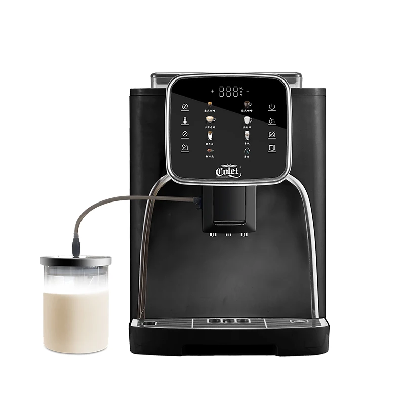 6 Coffee Drinks One Touch Get Cappuccino Fully Automatic Bean To Cup Espresso Coffee Machine
6 Coffee Drinks One Touch Get Cappuccino Fully Automatic Bean To Cup Espresso Coffee Machine
