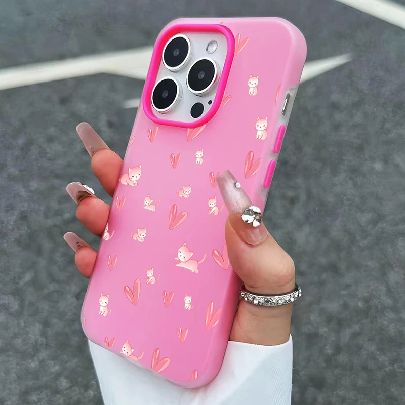 Cute Cat Hearts Jelly 2IN1 Phone Case for Xiaomi Redmi Note 15 Case Redmi Note 11 10 12 12s 13 14 Pro Plus 5G 13C 14C 4G Cover
Cute Cat Hearts Jelly 2IN1 Phone Case for Xiaomi Redmi Note 15 Case Redmi Note 11 10 12 12s 13 14 Pro Plus 5G 13C 14C 4G Cover