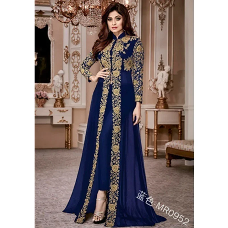 Vintage Floral Embroidery Vintage Kaftan Islamic Maxi Muslim Dresses Women Muslim Abaya Long Dress
Vintage Floral Embroidery Vintage Kaftan Islamic Maxi Muslim Dresses Women Muslim Abaya Long Dress