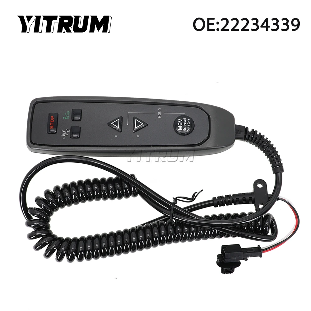 YITRUM 22234339 Truck Hand Level Truck Trailing remote control Unit For Volvo FH4 EURO6 12V 3Pins
YITRUM 22234339 Truck Hand Level Truck Trailing remote control Unit For Volvo FH4 EURO6 12V 3Pins