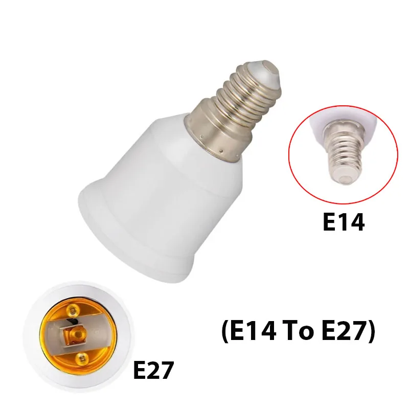 E14 To E27 Adapter Conversion Socket Lamp Base Converter Socket LED Light Bulb Adapter Lamp Holder
E14 To E27 Adapter Conversion Socket Lamp Base Converter Socket LED Light Bulb Adapter Lamp Holder