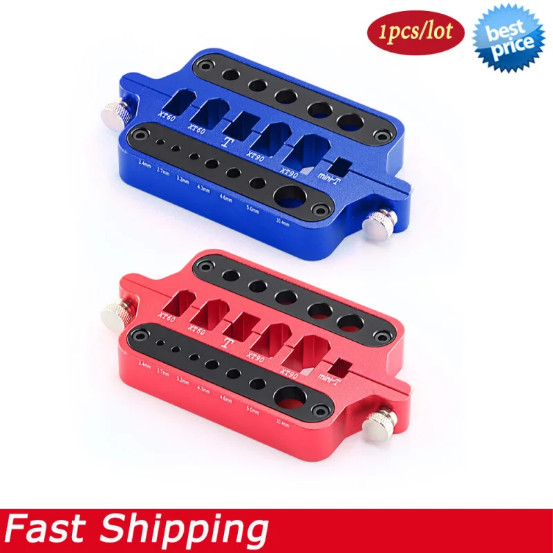 Aluminum Alloy RC Soldering Station XT60 XT90 T Plug Connector Tool for Traxxas ARRMA Axial RC Car Upgrade Parts
Aluminum Alloy RC Soldering Station XT60 XT90 T Plug Connector Tool for Traxxas ARRMA Axial RC Car Upgrade Parts