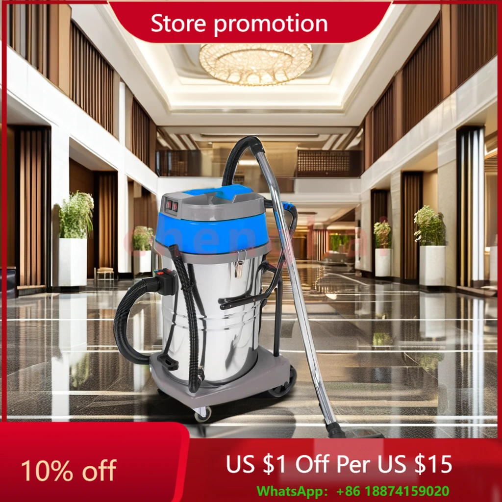 High Performance 60L Commercial Industrial Vacuum Cleaner New Electric Machine Essential for Home Restaurant Hotel Cleaning
High Performance 60L Commercial Industrial Vacuum Cleaner New Electric Machine Essential for Home Restaurant Hotel Cleaning