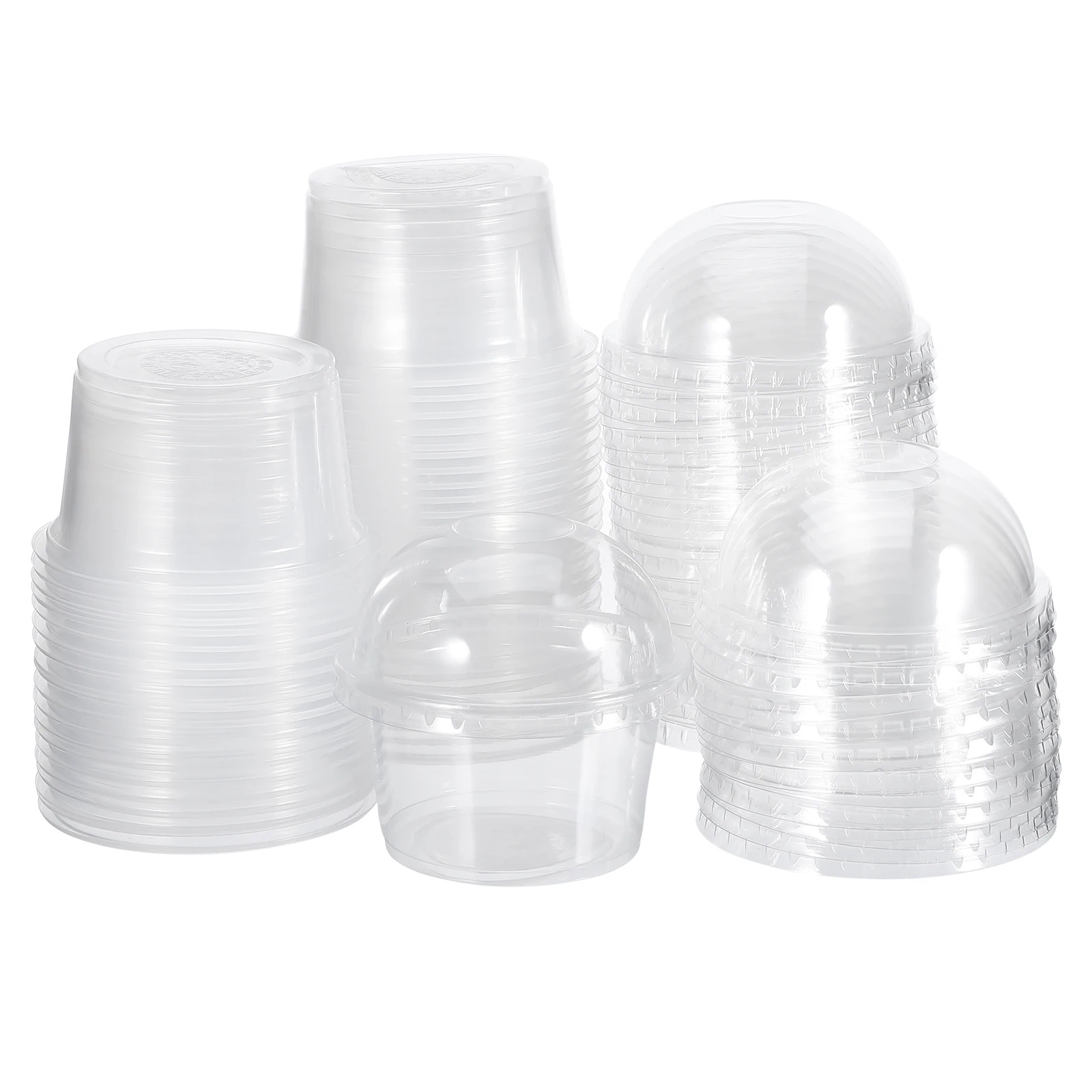 100 Pcs Pudding Cups Plastic Dessert Containers 250ml Ice Cream Bowls Yogurt Cake Jelly Ice Cream Bowl Soup Lids
100 Pcs Pudding Cups Plastic Dessert Containers 250ml Ice Cream Bowls Yogurt Cake Jelly Ice Cream Bowl Soup Lids
