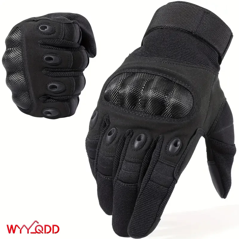 1 Pair Tactical Motorcycle Gloves - Full Finger,Cool Hard Shells,Breathable,Water-Resistant,Anti-Slip,Cycling,Outdoor Sports
1 Pair Tactical Motorcycle Gloves - Full Finger,Cool Hard Shells,Breathable,Water-Resistant,Anti-Slip,Cycling,Outdoor Sports