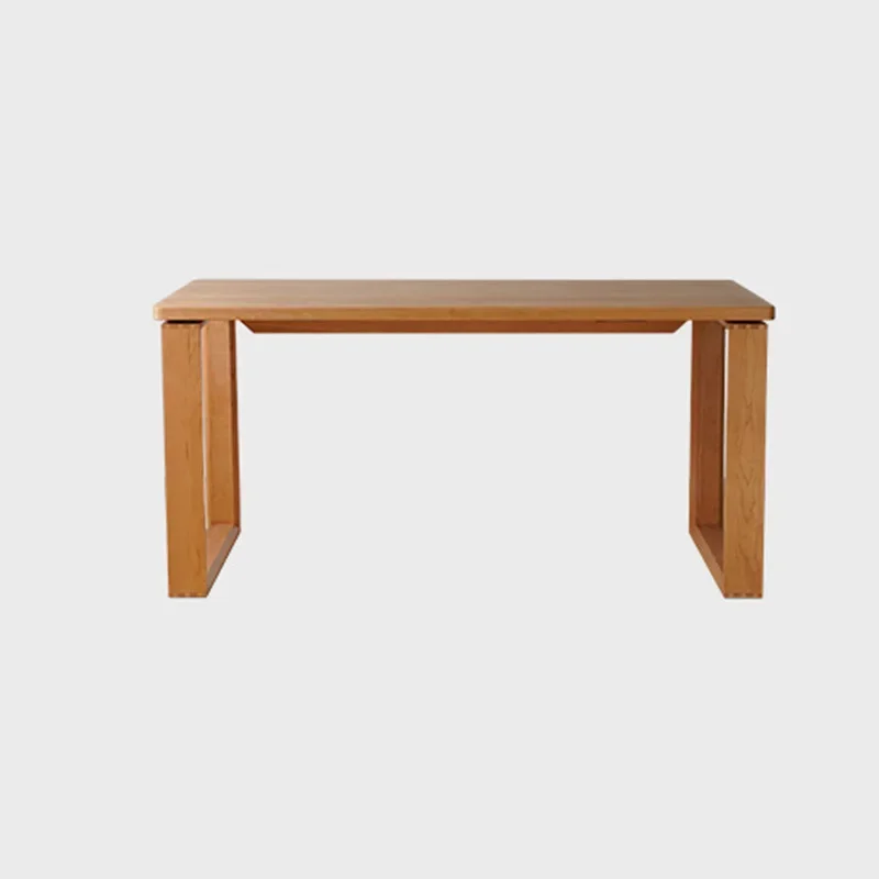 All solid wood dining table, household, small apartment, workbench, large board table
All solid wood dining table, household, small apartment, workbench, large board table