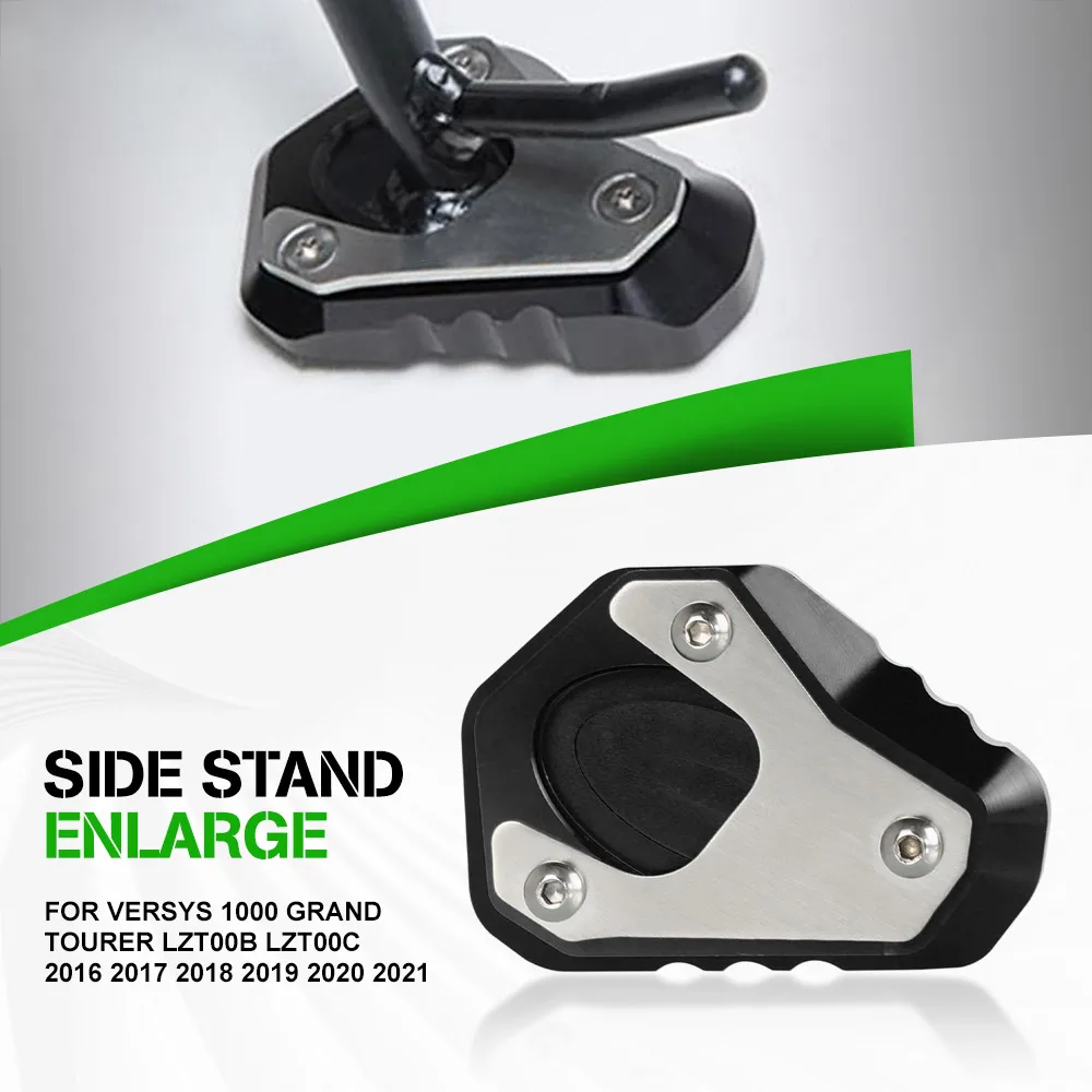 Kickstand Foot Side Stand Enlarge Plate Pad FOR Kawasaki Versys 1000 Grand Tourer LZT00B LZT00C 2016 2017 2018 2019 2020 2021
Kickstand Foot Side Stand Enlarge Plate Pad FOR Kawasaki Versys 1000 Grand Tourer LZT00B LZT00C 2016 2017 2018 2019 2020 2021