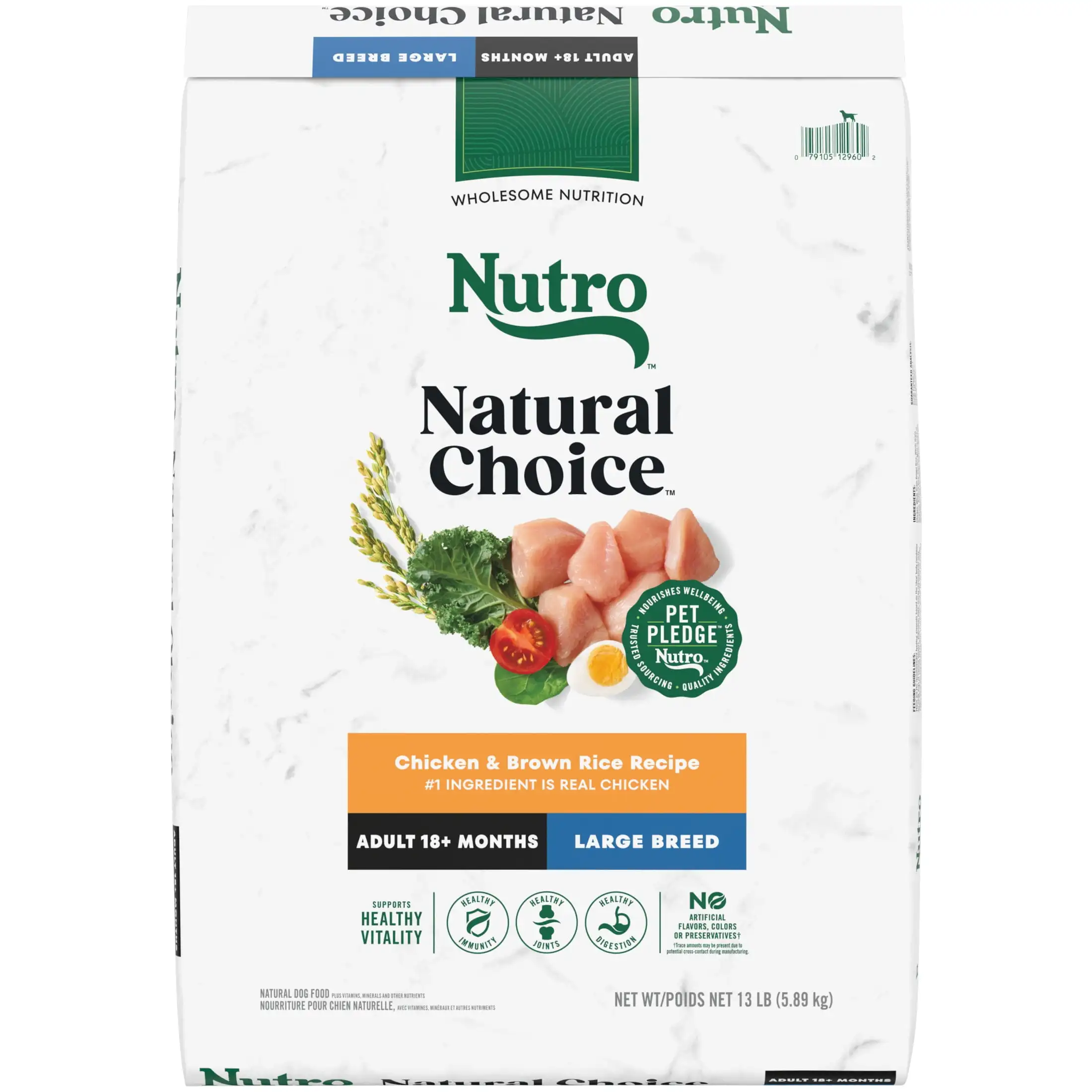 Сухой корм для собак Nutro Natural Choice для взрослых, рецепт курицы и коричневого риса, 13 фунтов
Сухой корм для собак Nutro Natural Choice для взрослых, рецепт курицы и коричневого риса, 13 фунтов